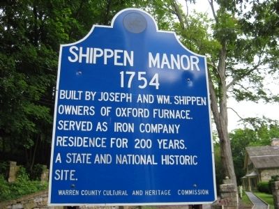 Shippen Manor Marker image. Click for full size.