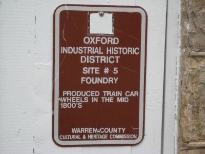 Foundry Marker. Click for full size. Foundry Marker image. Click for full size.