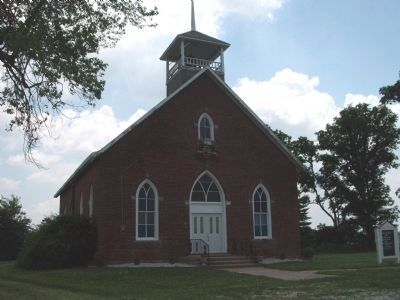 Osborn Prairie Church - - Built 1892 image. Click for full size.