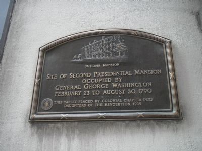 McComb Mansion Marker image. Click for full size.