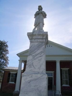 Confederate Monument (east face). image. Click for full size.