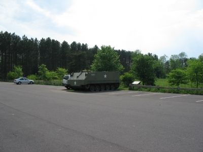 M59 Armored Personnel Carrier and Marker image. Click for full size.
