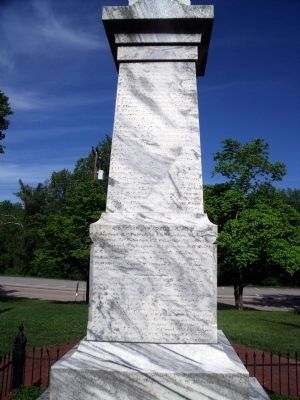 Confederate Monument (west face). image. Click for full size.