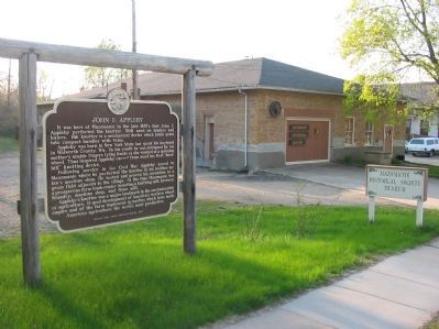 John F. Appleby Marker. Click for full size. John F. Appleby Marker image. Click for full size.