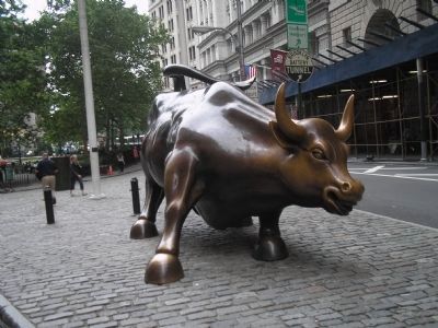 Broadway's Charging Bull. Click for full size. Broadway's Charging Bull image. Click for full size.