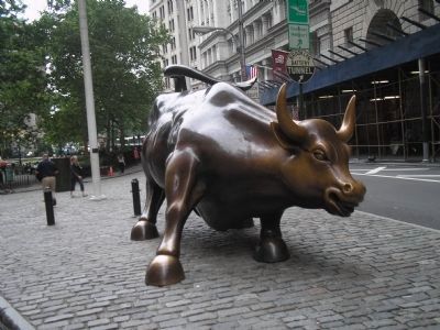 Broadway's Charging Bull image. Click for full size.