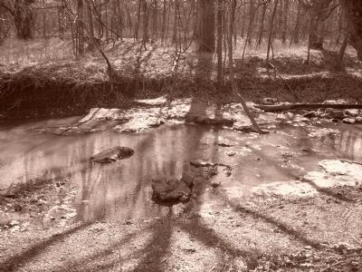 Battle of Mine Creek Marker. Click for full size. Battle of Mine Creek Marker image. Click for full size.