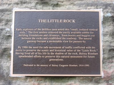 The Little Rock Marker image. Click for full size.