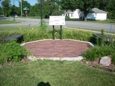 "Indian Jim" and the Building of Kansas City Road Marker. Click for full size. "Indian Jim" and the Building of Kansas City Road Marker image. Click for full size.