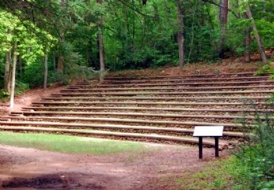 Open to the Sky Marker and Amphitheater image. Click for full size.