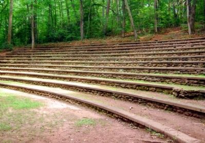 Paris Mountain State Park -<br>Amphitheater image. Click for full size.