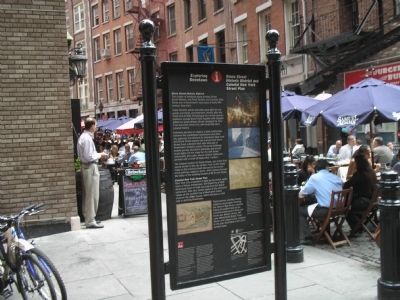 Marker in Downtown Manhattan image. Click for full size.