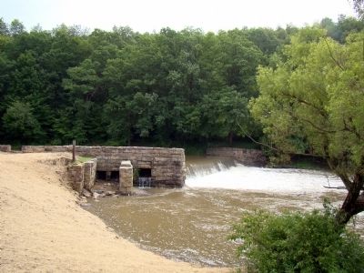 Bruceton Mill Dam image. Click for full size.