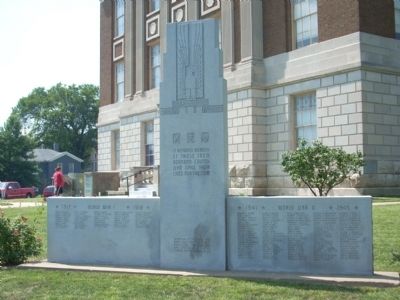 In Honored Memory, a War Memorial