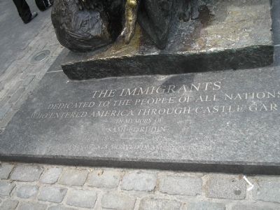The Immigrants Marker image. Click for full size.