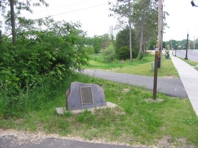 Baraboo River Marker. Click for full size. Baraboo River Marker image. Click for full size.