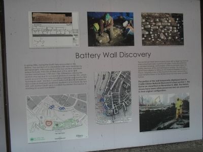 Previous iteration of the Battery Wall Discovery Marker. Click for full size. Previous iteration of the Battery Wall Discovery Marker image. Click for full size.