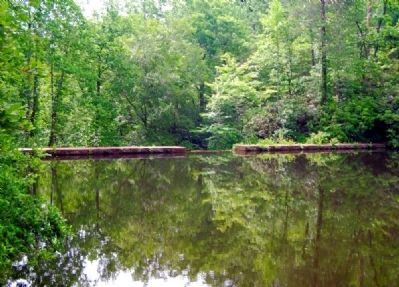 Paris Mountain State Park -<br>Mountain Lake and Dam. Click for full size. Paris Mountain State Park -<br>Mountain Lake and Dam image. Click for full size.