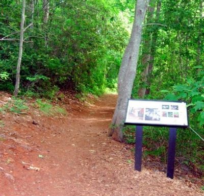 Lake Placid Trail: A Walk on the Wild Side Marker and Trail image. Click for full size.