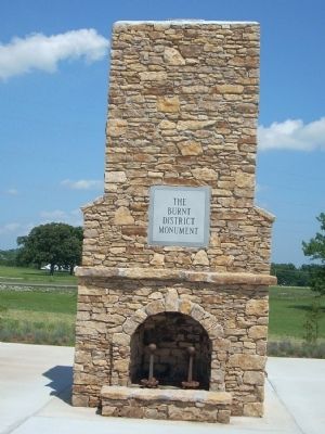 Burnt District Monument Marker image. Click for full size.
