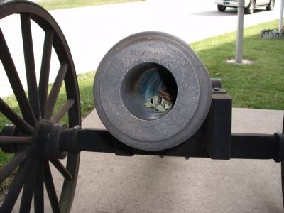Muzzle View - - Second Street Cannon image. Click for full size.