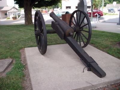 Rear View - - Second Street Cannon image. Click for full size.