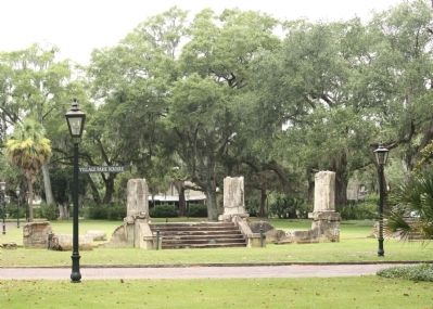 Palmetto Bluff ruins, as mentioned, after the fire image. Click for full size.