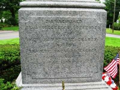 Col. Seth Warner Monument. Click for full size. Col. Seth Warner Monument image. Click for full size.