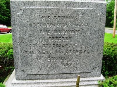 Col. Seth Warner Monument. Click for full size. Col. Seth Warner Monument image. Click for full size.