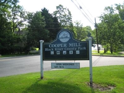 Cooper Mill - Roadside Sign image. Click for full size.