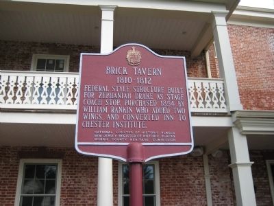 Brick Tavern Marker image. Click for full size.