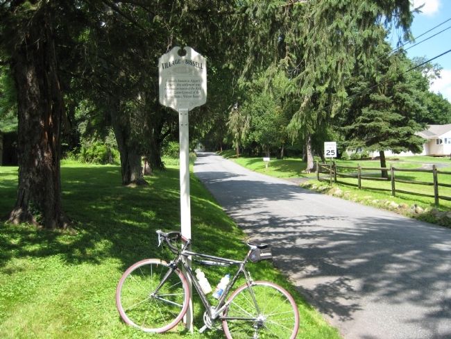 Village of Bissell Marker. Click for full size. Village of Bissell Marker image. Click for full size.