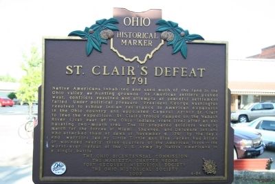 St. Clair's Defeat Marker image. Click for full size.