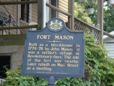 Fort Mason Marker image. Click for full size.