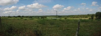 The approximate area of Comanche Flats where the battle began, about 5.5 mi. SE of the marker. Click for full size. The approximate area of Comanche Flats where the battle began, about 5.5 mi. SE of the marker image. Click for full size.