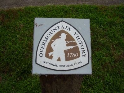 Overmountain Victory marker at Brittian Church. Click for full size. Overmountain Victory marker at Brittian Church image. Click for full size.