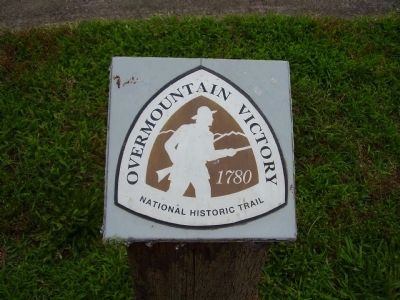 Overmountain Victory marker at Brittian Church image. Click for full size.