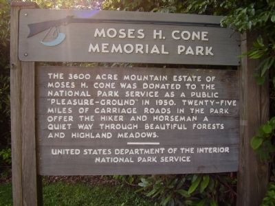 Carriage Roads Marker. Click for full size. Carriage Roads Marker image. Click for full size.