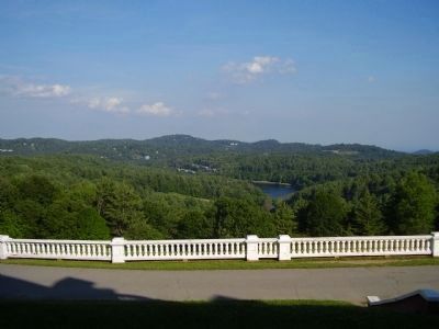 The View from the steps of the Cone House image. Click for full size.
