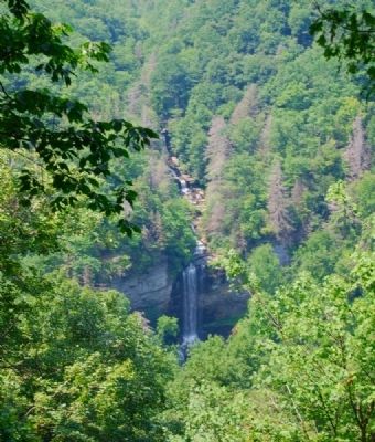 Raven Cliff Falls image. Click for full size.