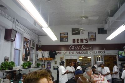 Interior of Ben's Chili Bowl image. Click for full size.