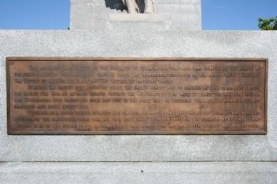 Fort Recovery Monument Marker image. Click for full size.