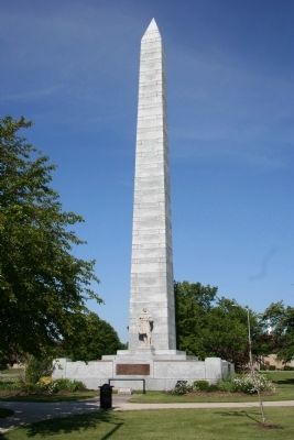 Fort Recovery Monument image. Click for full size.