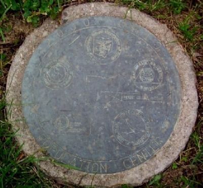 2000 Census Ohio Population Center Marker (in ground) image. Click for full size.