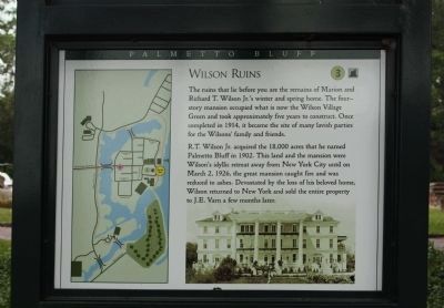Wilson Ruins Marker image. Click for full size.