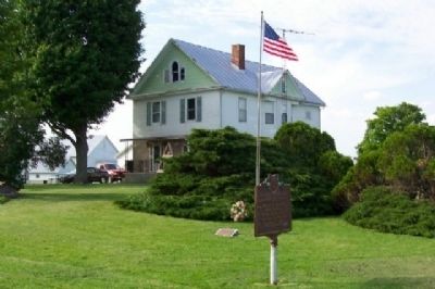 Harding Birthplace Marker. Click for full size. Harding Birthplace Marker image. Click for full size.