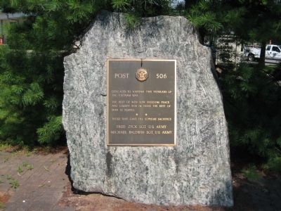 Raritan Township Vietnam Veterans Monument image. Click for full size.