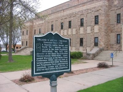 Orland S. Loomis (1893–1942) Marker. Click for full size. Orland S. Loomis (1893–1942) Marker image. Click for full size.