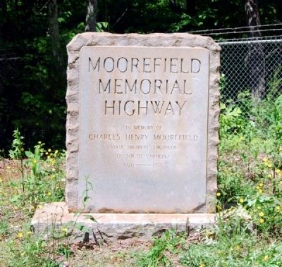Moorefield Memorial Highway Marker. Click for full size. Moorefield Memorial Highway Marker image. Click for full size.