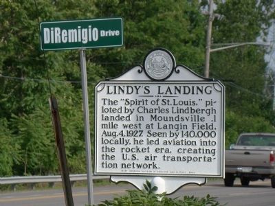 Lindy’s Landing Marker. Click for full size. Lindy’s Landing Marker image. Click for full size.